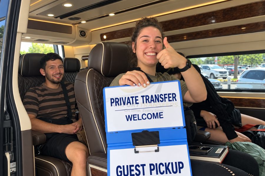 Transfer prices vary by destination, vehicle size, pickup location, luggage requirements and planned additional stops
