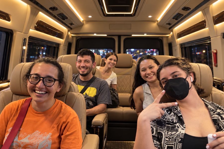 Travelers can choose private cars, buses, tours or other transport depending on itinerary and luggage needs