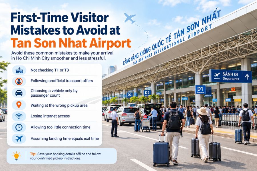 Checking terminals, pickup points and connection time helps first-time visitors avoid common airport travel mistakes Checking terminals, pickup points and connection time helps first-time visitors avoid common airport travel mistakes